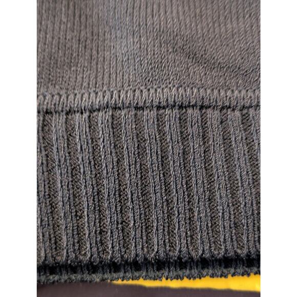 St. John Sportswear Logo By Marie Gray Navy Cream Star Logo Sleeve Sweater Sz S - Picture 10 of 15